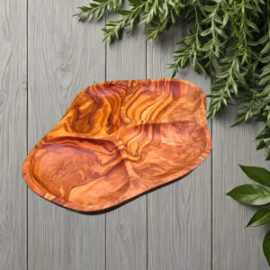 Olivenholz Snackschale Oval