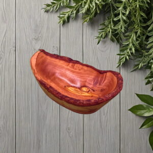 Olivenholzschale M – Dipschale/Seifenschale
