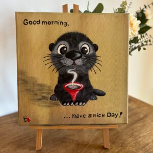 Guten Morgen Kaffee vom Otter